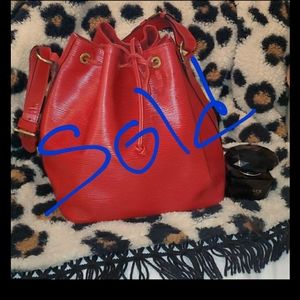 Louis Vuitton Epy Noe red ♥